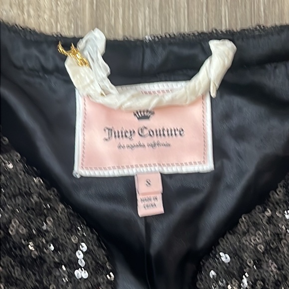 NWOT- WOMENs HOLIDAY / OCCASION SEQUIN BLAZER size S by Juicy Couture - Picture 2 of 8